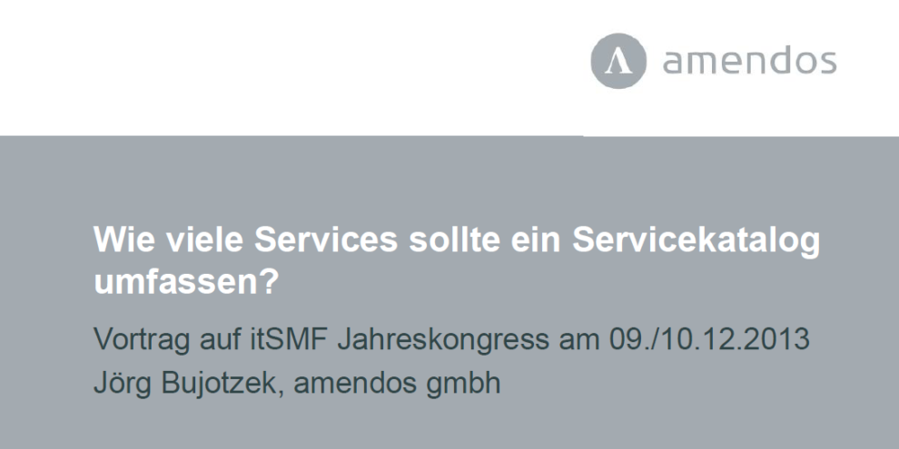 Servicekatalog Servicekatalog