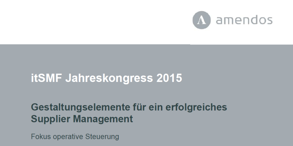 Supplier Management Supplier Management