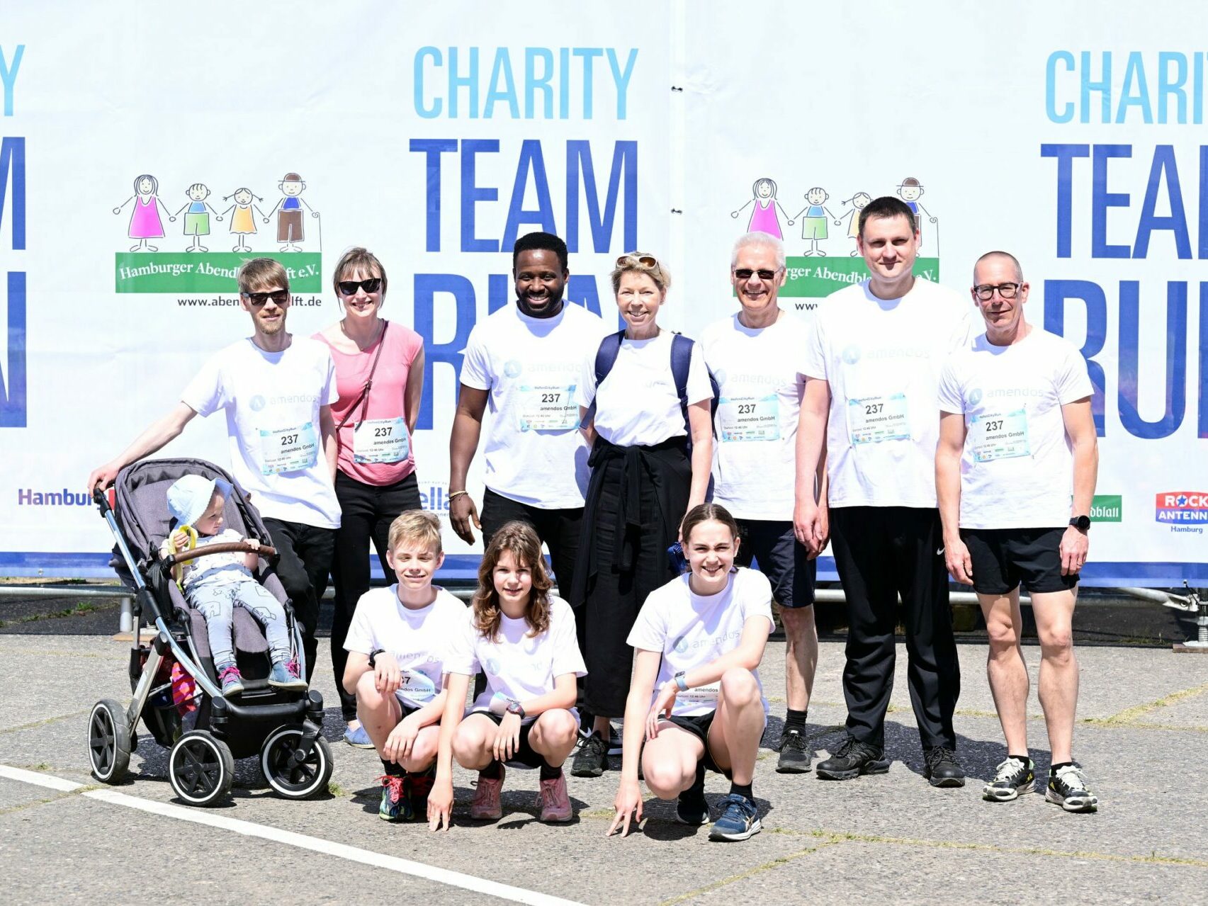 HafenCity Run 2023 Teamfoto